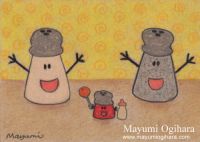 Mr. Salt, Mrs. Pepper, and Baby Paprika